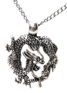 Preview of Dragon Pendant with Necklace.