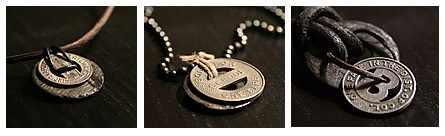 Previews of Hanger3 token necklaces.