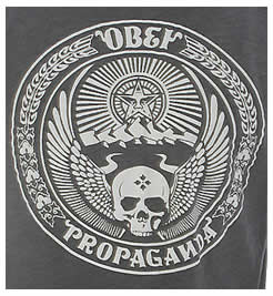 Preview of Obey's Charcoal Eagle Mountain t-shirt.