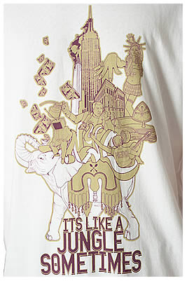 Preview of It's A Jungle Sometimes t-shirt.