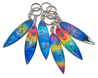 Preview of Surfboard Key Rings.