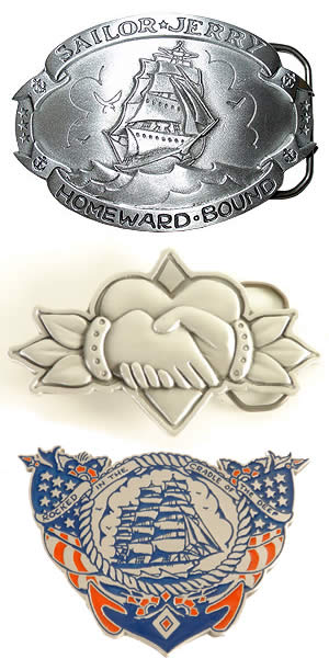 Preview of Belt Buckles at SailorJerry.com.